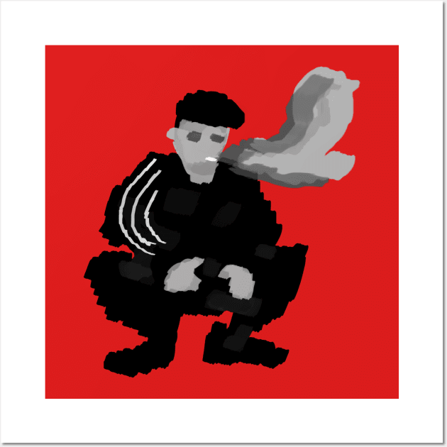 impressionistic slav squat Wall Art by Slavstuff